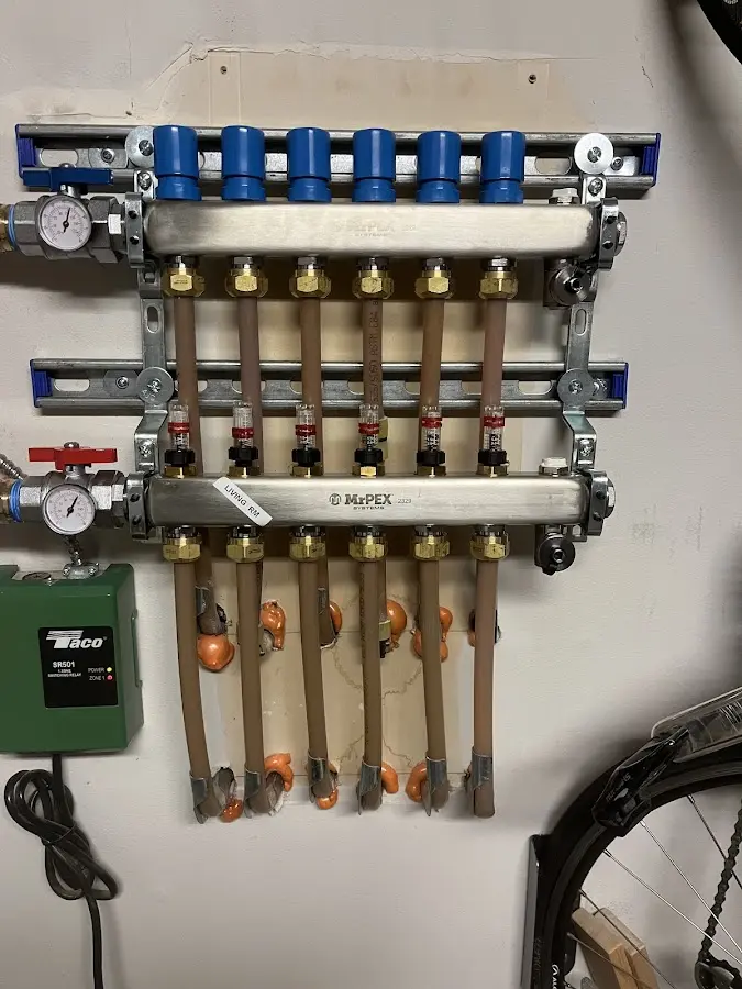 Plumber performing Leak Detection at a residential property in Plaquemine